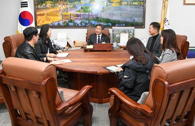 양구군-캄보디아 노동직업훈련부 계절근로자 간담회