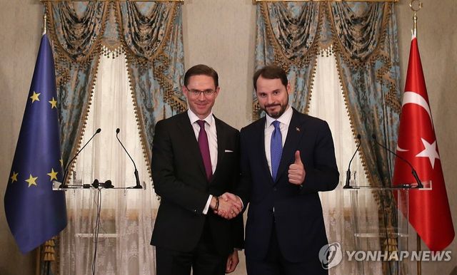 지난 2019년 1월 이스탄불에서 열린 튀르키예-EU 고위급 대화