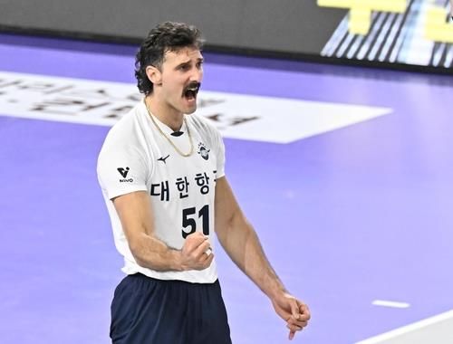 대한항공의 외국인 선수 카일 러셀