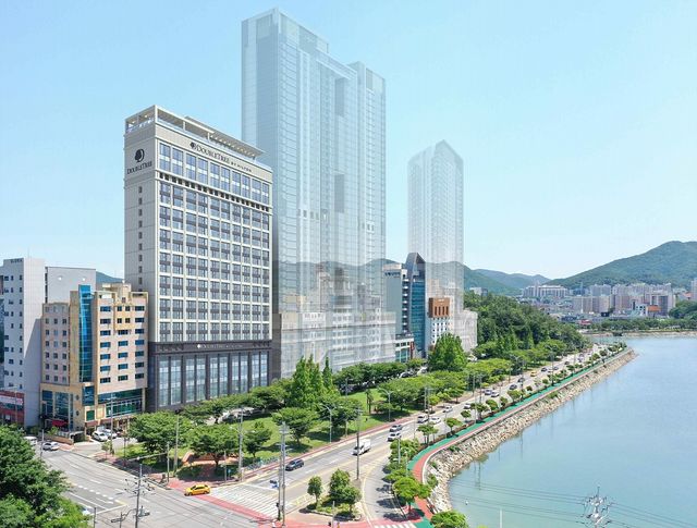여수 학동 힐튼호텔 조감도·투시도