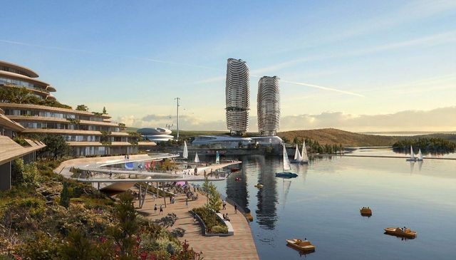 여수 경도 특급호텔 조감도