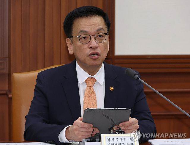 경제관계장관회의 주재하는 최상목 부총리