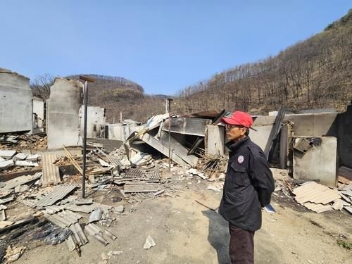 폐허가 된 마을