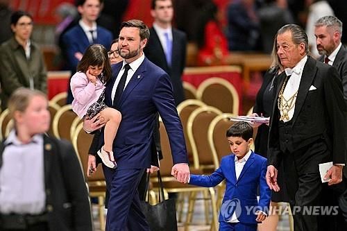 바티칸 방문한 JD 밴스 미국 부통령