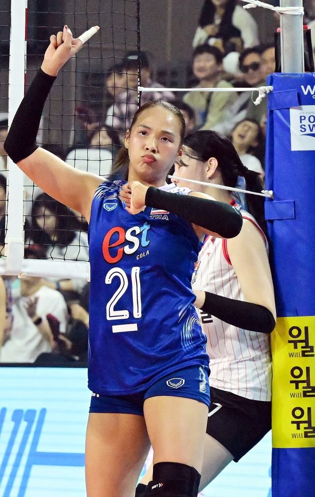 태국 올스타에서 맹활약한 타나차 쑥솟