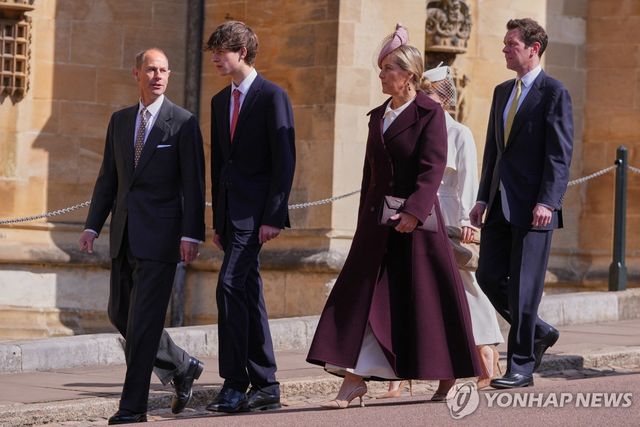 영국 왕실 가족들