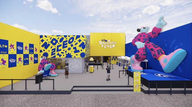 롯데백화점의 성수동 'LTM 팝업' 전경