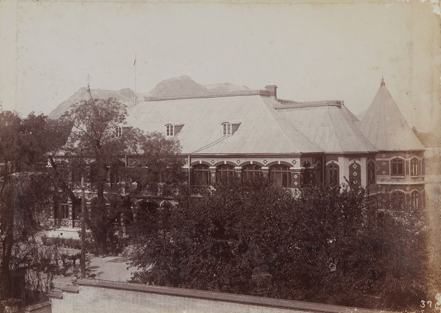 1902년경 덕수궁 돈덕전 모습 