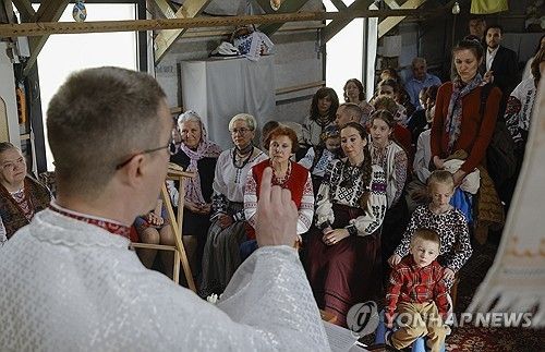 우크라 키이우의 부활절