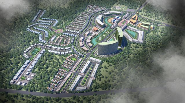 대원의 베트남 남부 관광단지 프로젝트 조감도