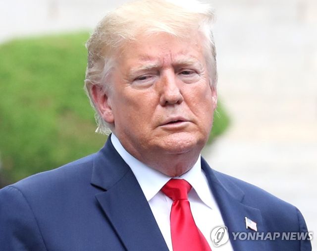 도널드 트럼프 미국 대통령