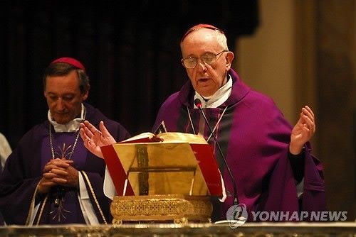 추기경 시절 프란치스코 교황