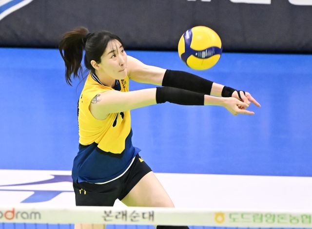 현대건설에서 뛴 뒤 FA로 풀린 고예림