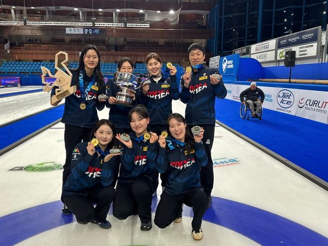  전북도청 컬링팀, 세계주니어선수권대회 우승