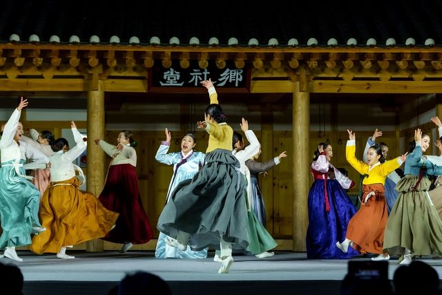 나주 삼색유산놀이 공연 모습