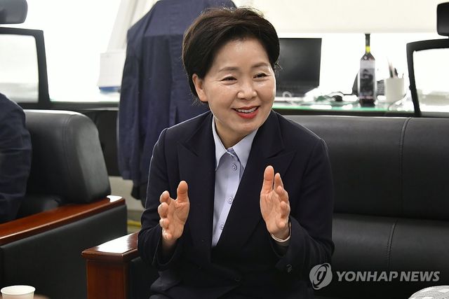광주 찾은 양향자 국민의힘 대선 경선 후보