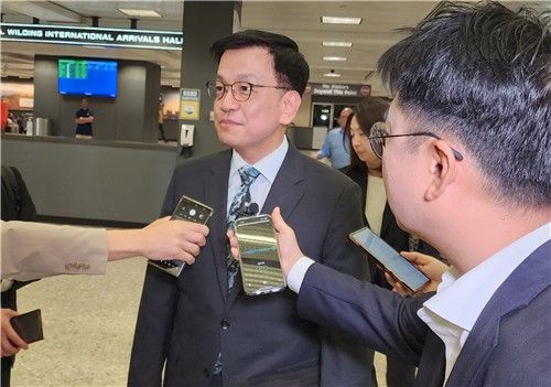 통상협의 위해 미국을 찾은 최상목 경제부총리