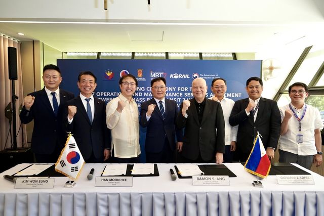 마닐라 도시철도(MRT-7호선) 운영·유지보수 사업 계약식
