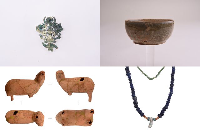 내동리 쌍무덤 출토 유물 