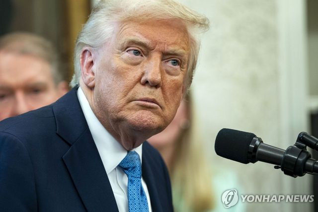 도널드 트럼프 미국 대통령 