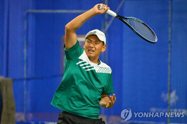 박의성의 경기 모습. 