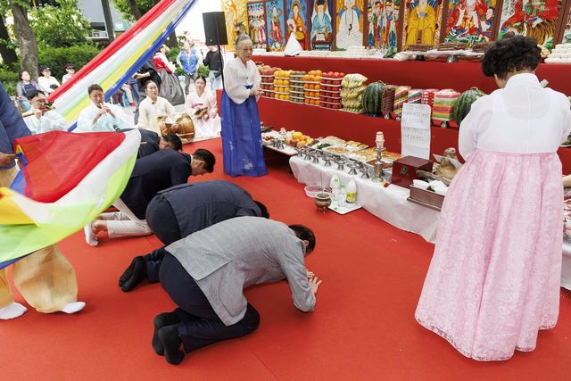 지난해 마포나루굿 모습