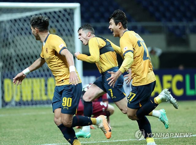 아사니 '8강 진출이다'