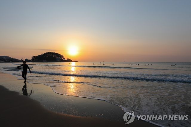 부산 송정해수욕장 