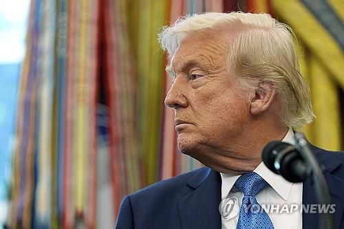 도널드 트럼프 미국 대통령