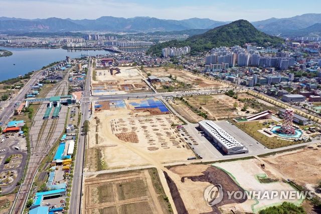 도시재생혁신지구로 추진 중인 춘천 한복판 옛 캠프페이지 부지