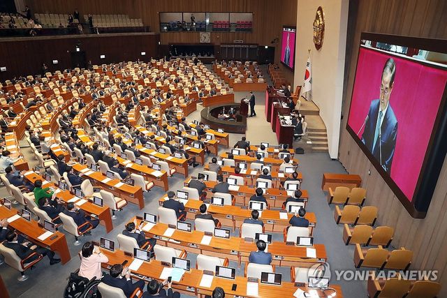 한덕수 권한대행 예산안 시정연설