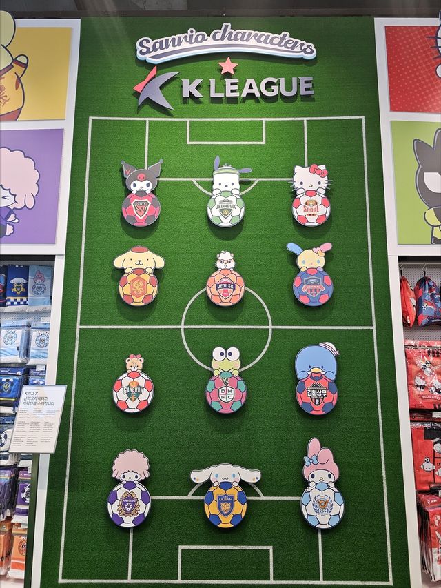 각 구단 별 산리오캐릭터