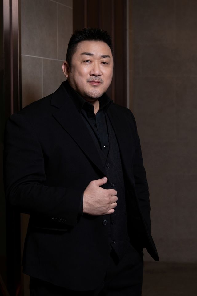 영화 '거룩한 밤: 데몬 헌터스'의 배우 및 제작자 마동석