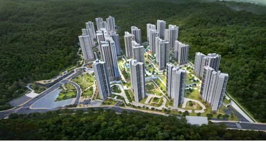 중계본동 주택재개발정비사업 조감도