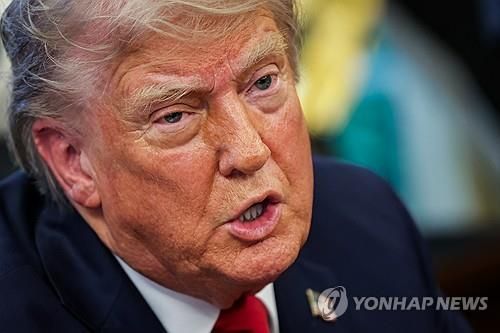 도널드 트럼프 미국 대통령