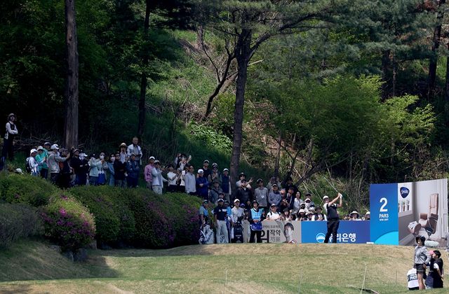 임성재의 티샷.