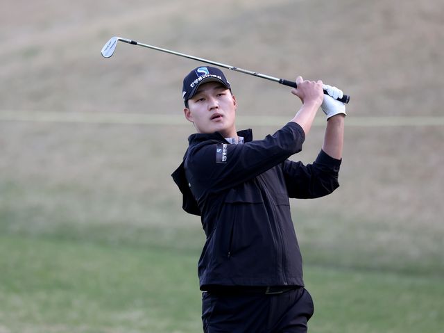 강태영의 아이언샷.