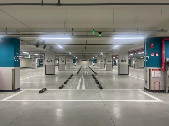 삼청제1공영주차장 내부