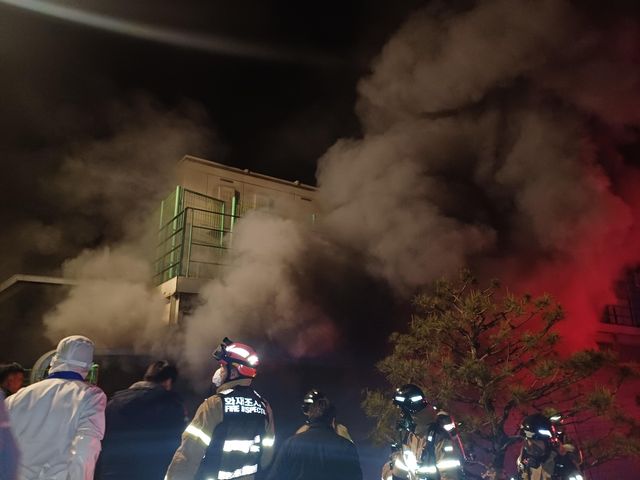 진천 식품 제조 공장 화재