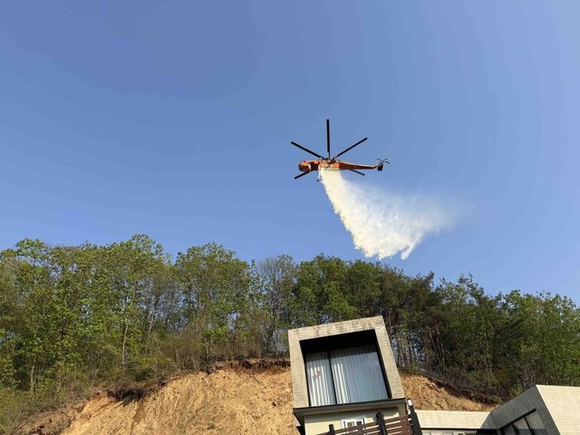 강원 홍천 야산 산불