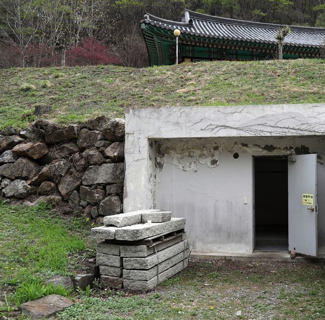 소방관들이 대피했던 목욕탕