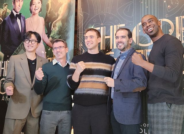 런던 웨스트엔드 뮤지컬 '위대한 개츠비' 팀 