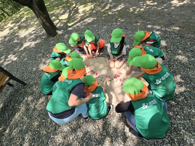 지난해 진행한 '자연아 놀자 텃밭놀이터'