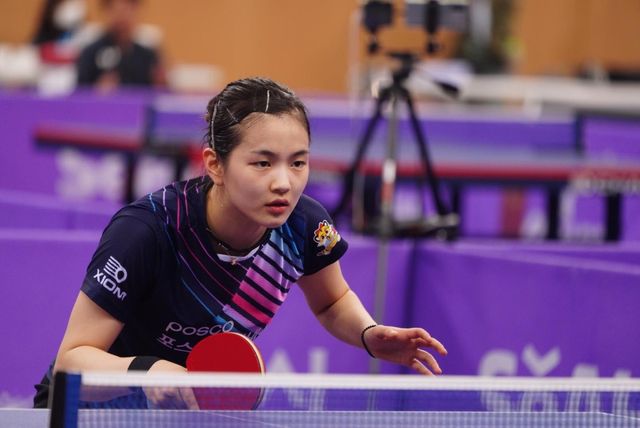 포스코인터내셔널 김나영의 경기 장면