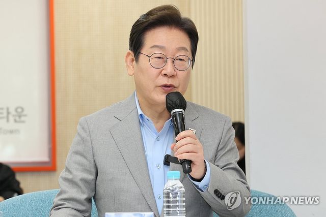 전남 나주 찾은 이재명 후보