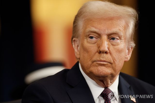 도널드 트럼프 미국 대통령