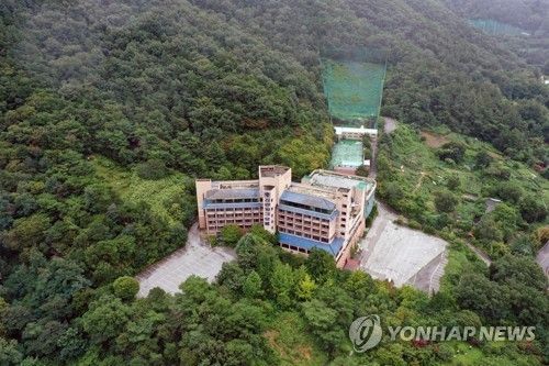 방치된 광주 신양파크호텔