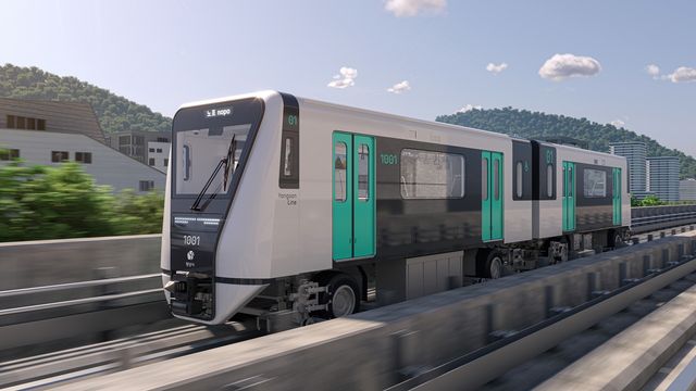 도시철도 양산선 차량조감도 