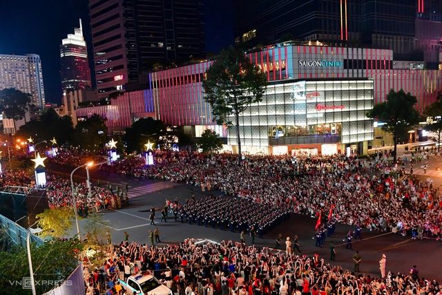 베트남전 종전·통일 50주년 기념일 퍼레이드 리허설