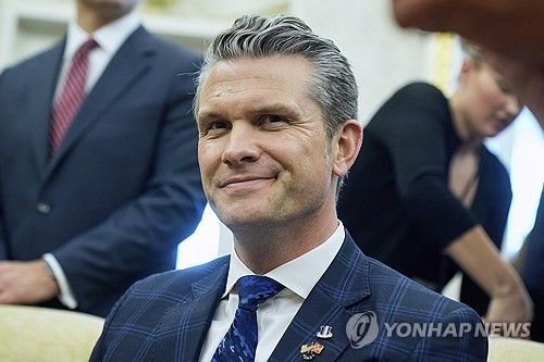 피트 헤그세스 미국 국방장관